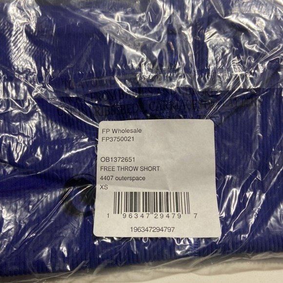 Free People Free Throw Shorts Size XS NWT - Picture 2 of 3